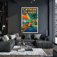 Cayman Islands Paradise Poster