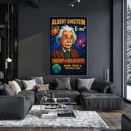 Albert Einstein Nobel Prize In Physics Poster