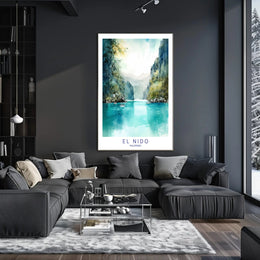 El Nido Tranquility Poster PosterGoat