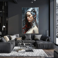 Cybernetic Elegance Poster PosterGoat