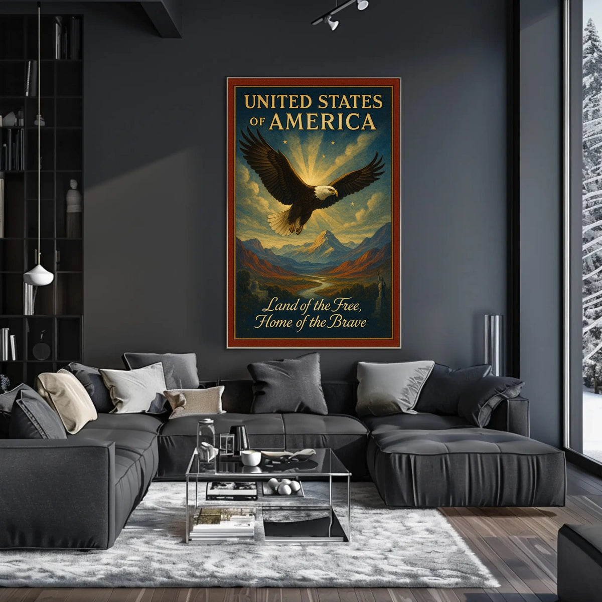 Land of the Free, Home of the Brave Poster