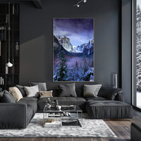 Yosemite Valley Winter Serenity National Park Poster