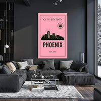 Phoenix City Edition Poster PosterGoat
