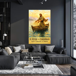 St. Peter the Fisherman Poster PosterGoat