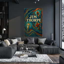 Jim Thorpe Athletic Legend Poster