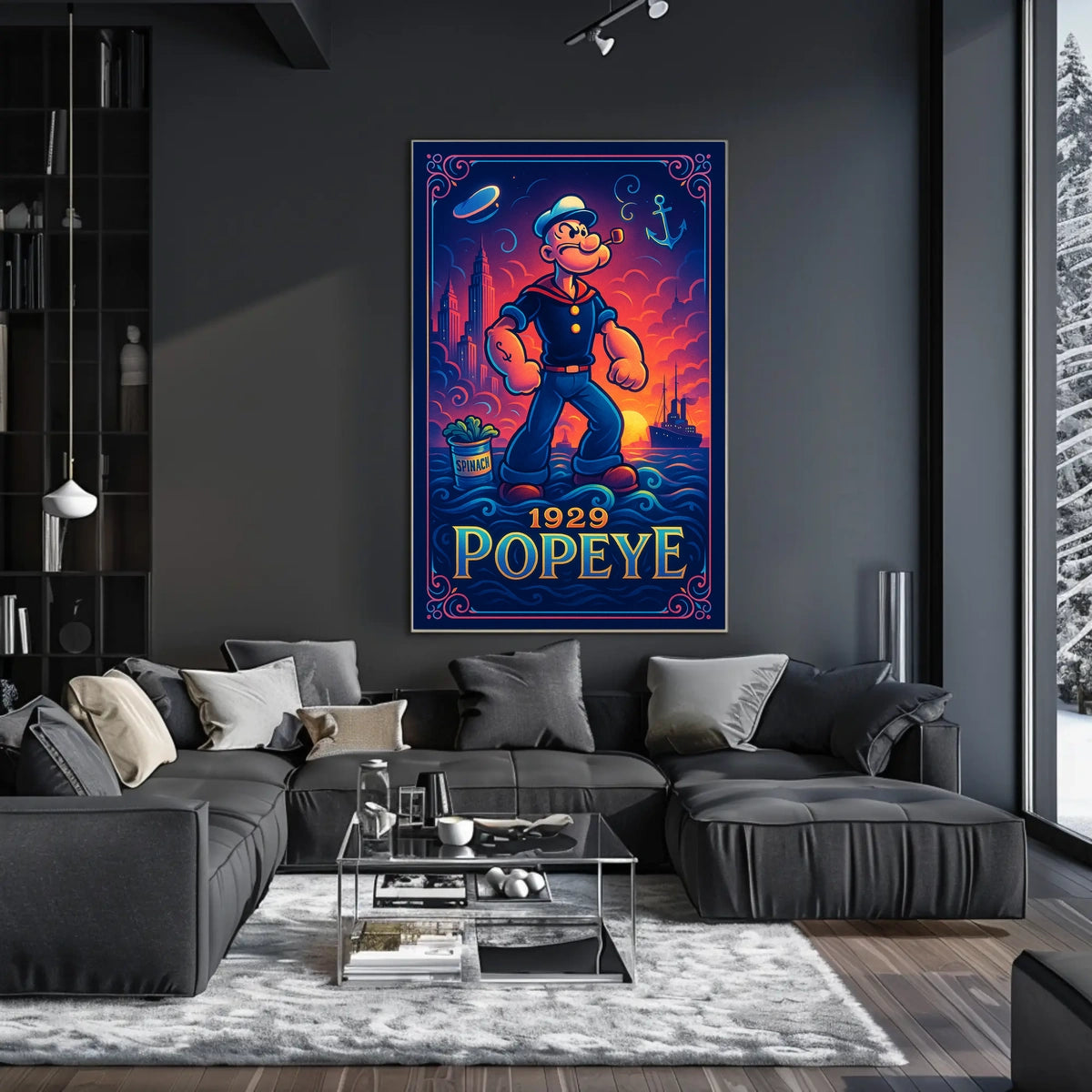 Popeye 1929 Art Poster POP-222