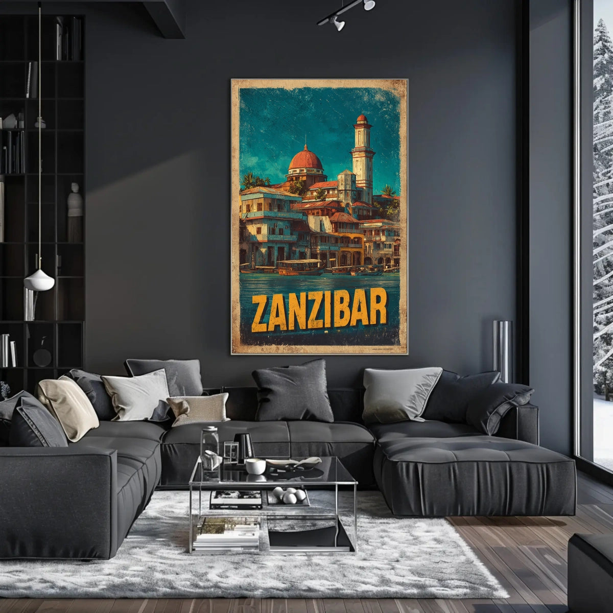 Zanzibar A Coastal Haven Poster