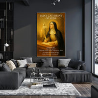 Saint Catherine of Siena Poster PosterGoat