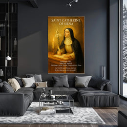 Saint Catherine of Siena Poster PosterGoat