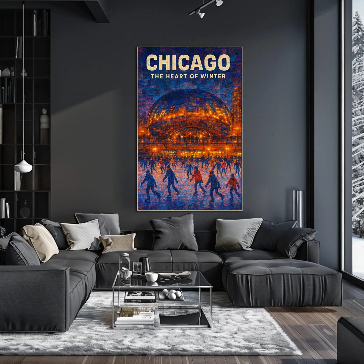 Chicago The Heart of Winter Poster