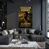 Freedom Riders Honoring Civil Rights Poster