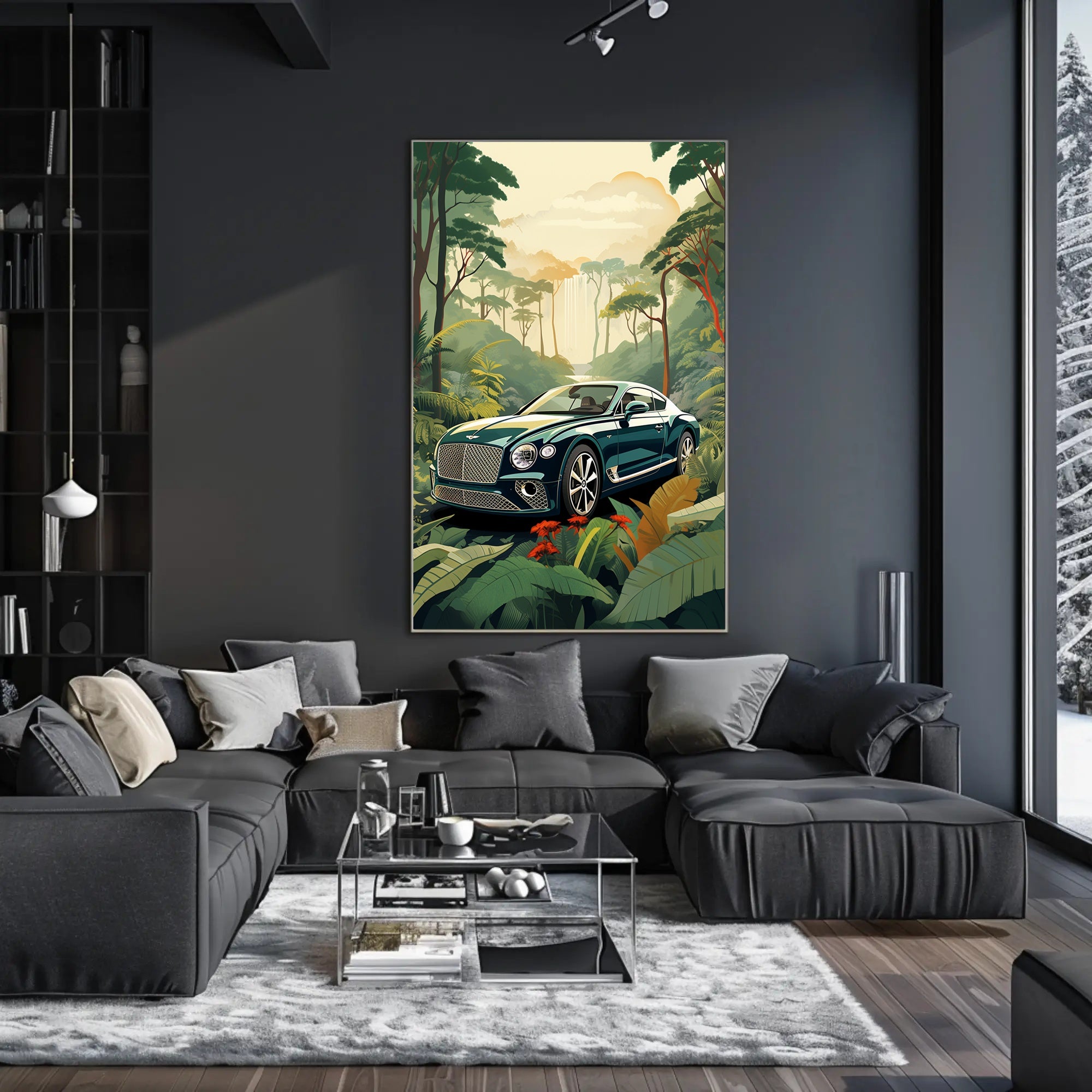 Luxury In The Jungle Poster