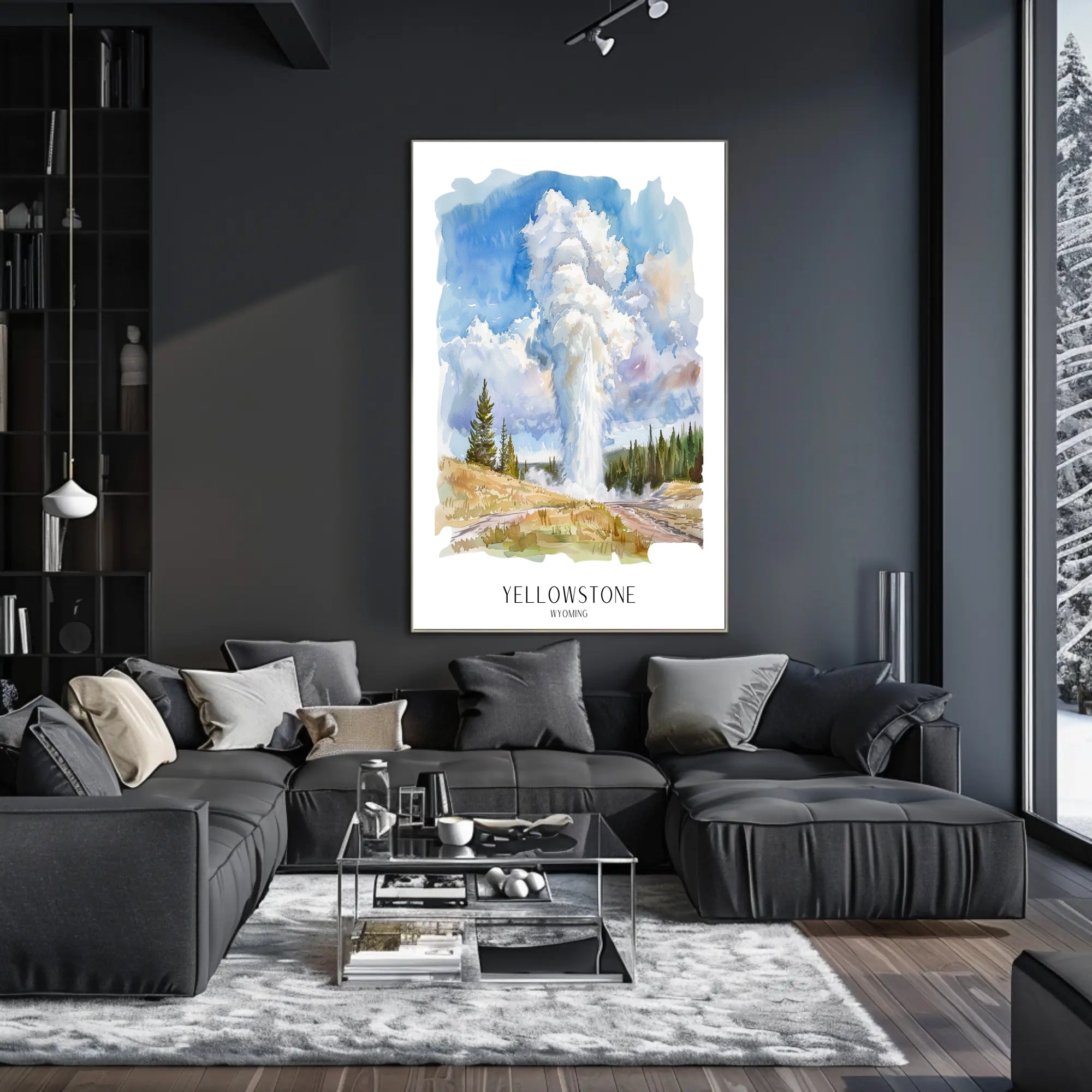 Yellowstone National Park Poster PosterGoat