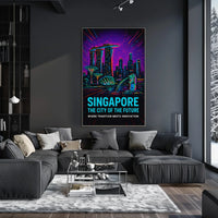 Singapore The City of the Future Poster