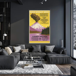 Explore Lassen Volcanic National Park Poster PosterGoat