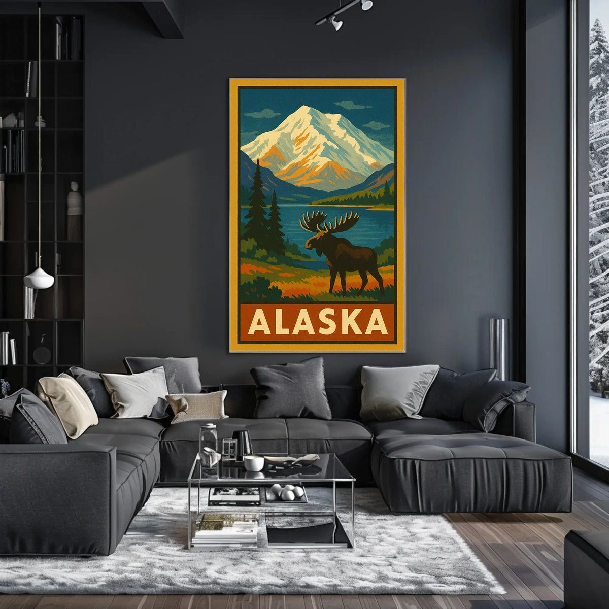Majestic Alaska Poster