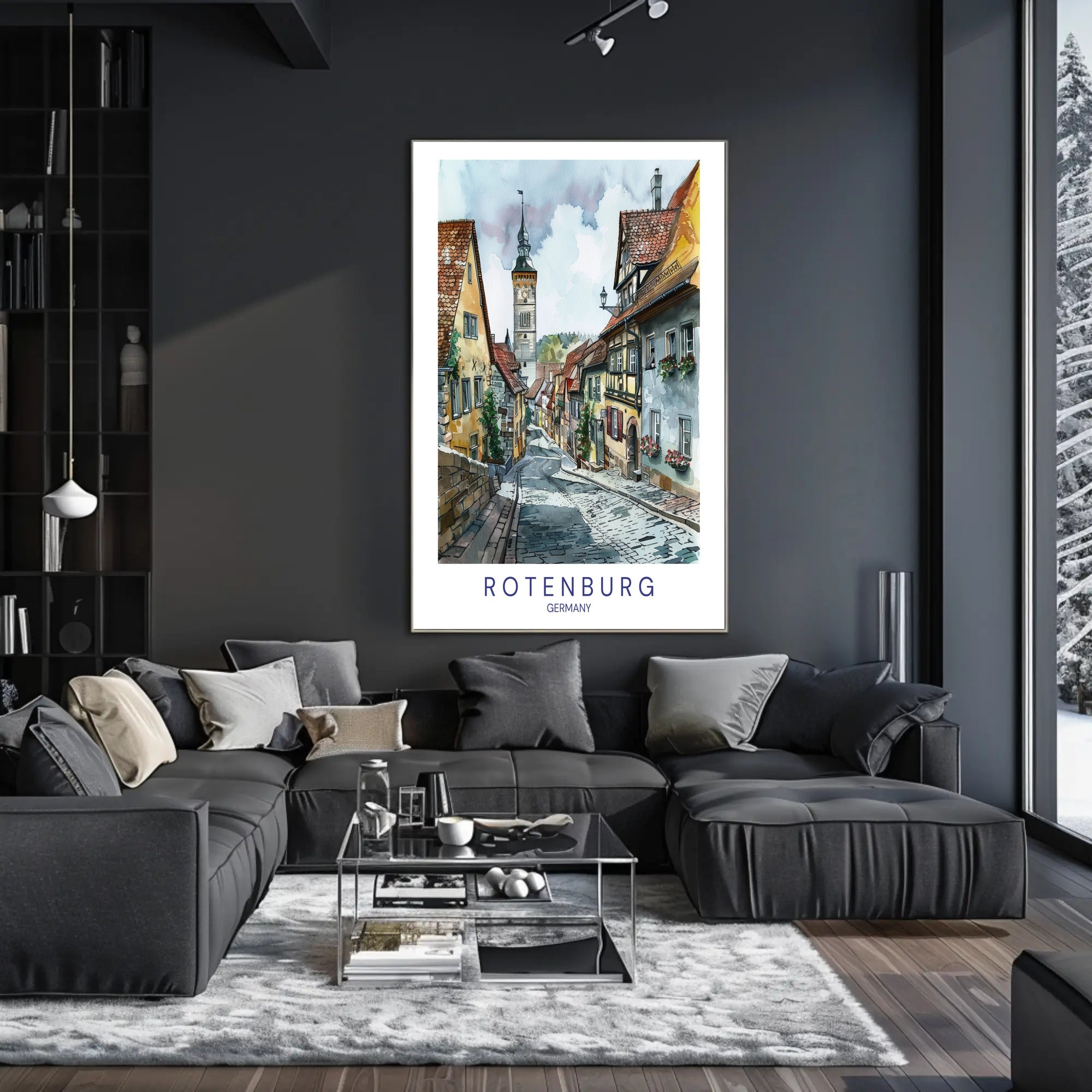 Rotenburg Charm Poster PosterGoat