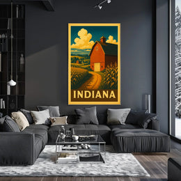 Indiana Countryside Poster