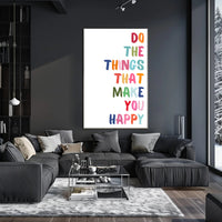 Motivational Poster: Uplifting Hand-Lettered Typography Art PosterGoat