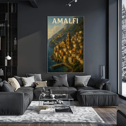 Amalfi Coast Charm Poster
