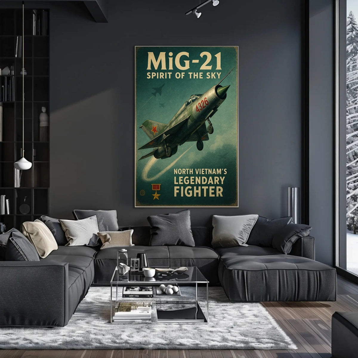 MiG-21 Spirit of the Sky Poster