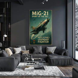 MiG-21 Spirit of the Sky Poster