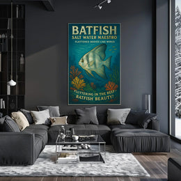 Batfish Salt Water Maestro Poster
