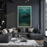 Elephantnose Fish NatureS Marvel Poster