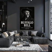 Buffalo Bill Old West Heritage Historical or Presidential Poster