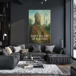 Saint Hilary Of Poitiers Poster