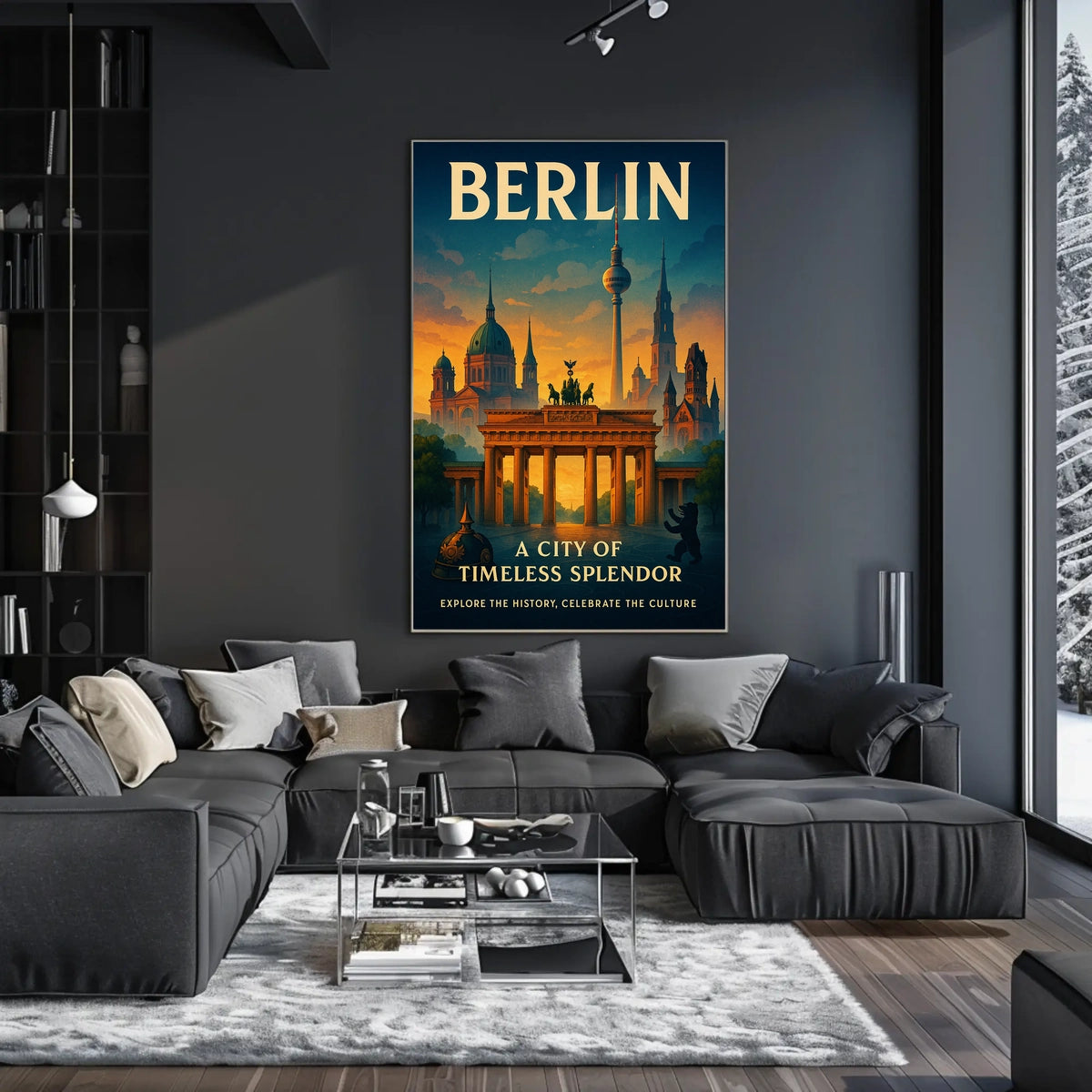 Berlin A City of Timeless Splendor Poster