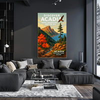 Discover Acadia National Park Poster PosterGoat