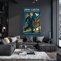 Jimmy Carter 39th President Poster