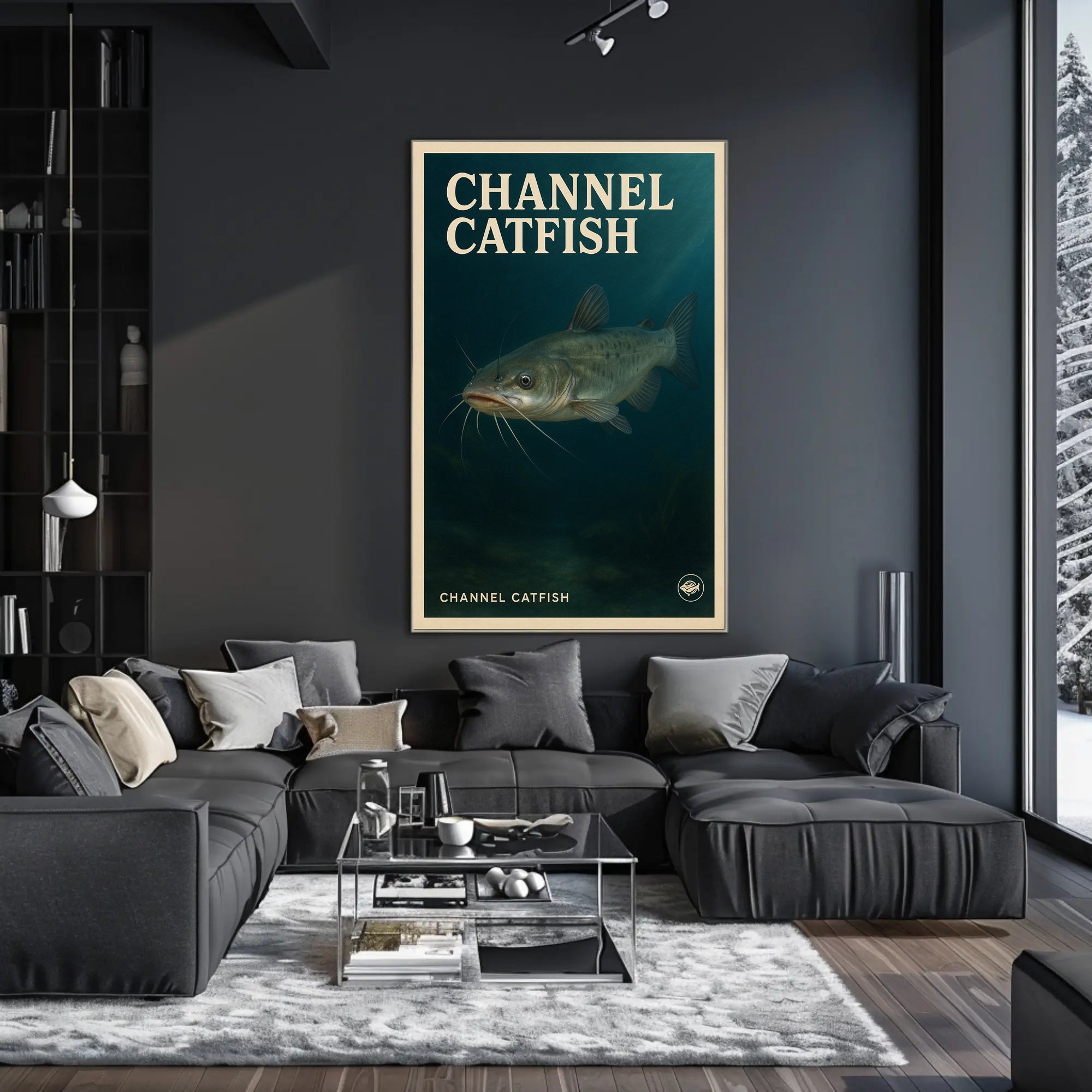 Channel Catfish Poster PosterGoat