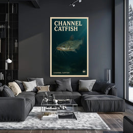 Channel Catfish Poster PosterGoat