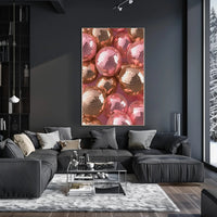 Glamorous Disco Balls Abstract Artistic Poster PosterGoat