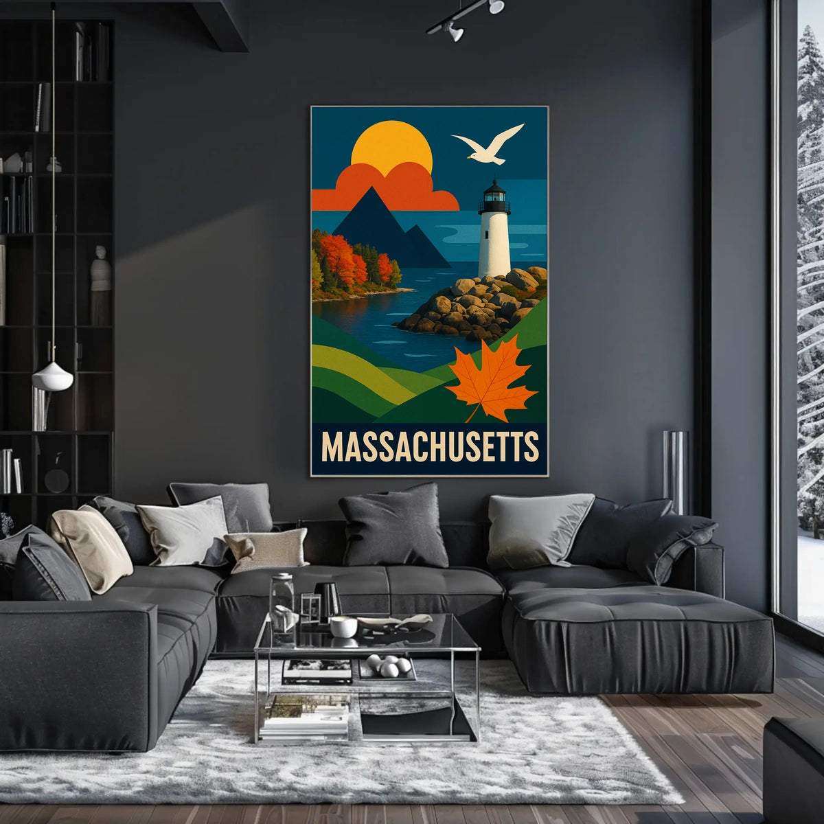 Scenic Massachusetts Poster