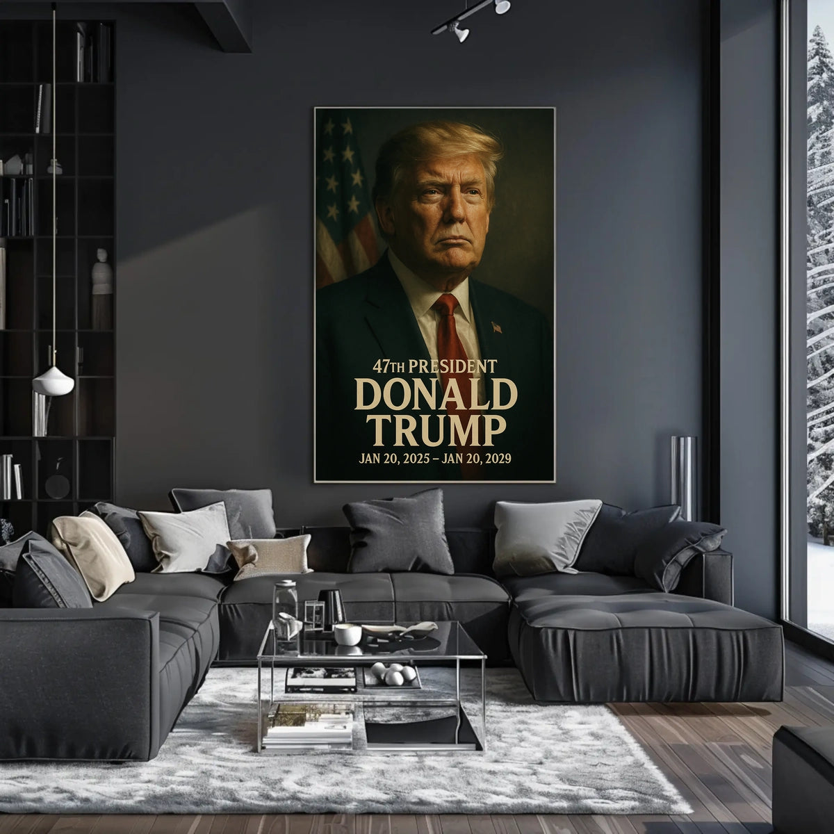 Donald Trump 47th President Poster