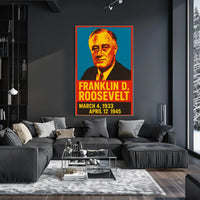 Franklin D. Roosevelt Presidential Poster