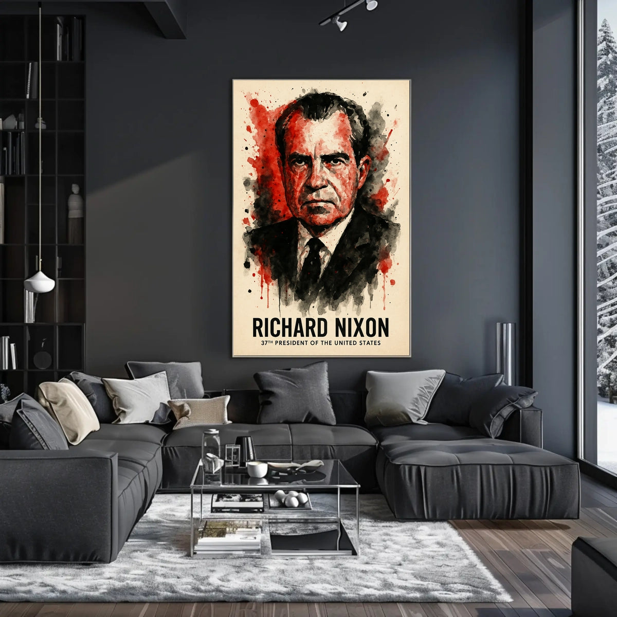 Richard Nixon 37th President Poster