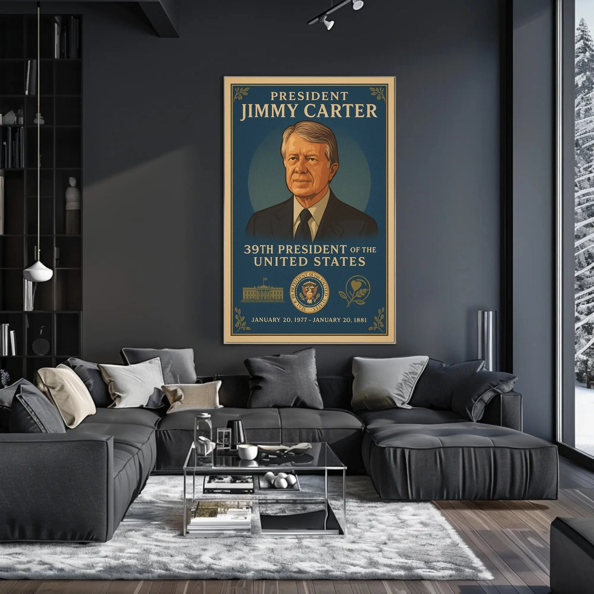 Jimmy Carter 39th President Poster