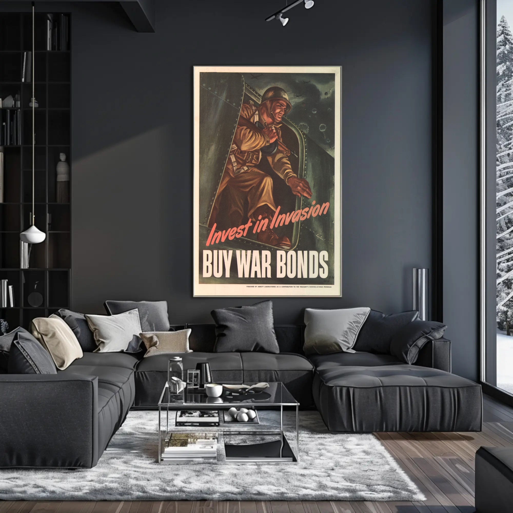 Invest in Invasion Poster PosterGoat