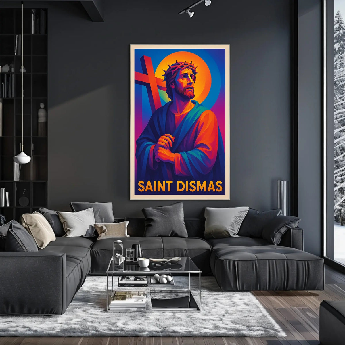 Saint Dismas Poster