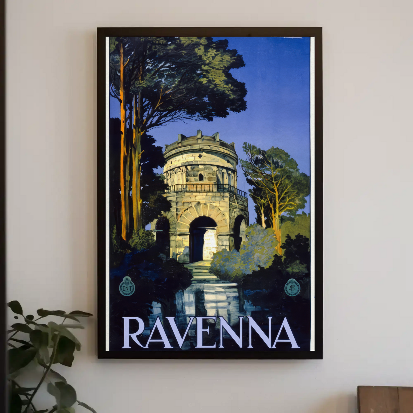 Ravenna, Italia Vintage Poster