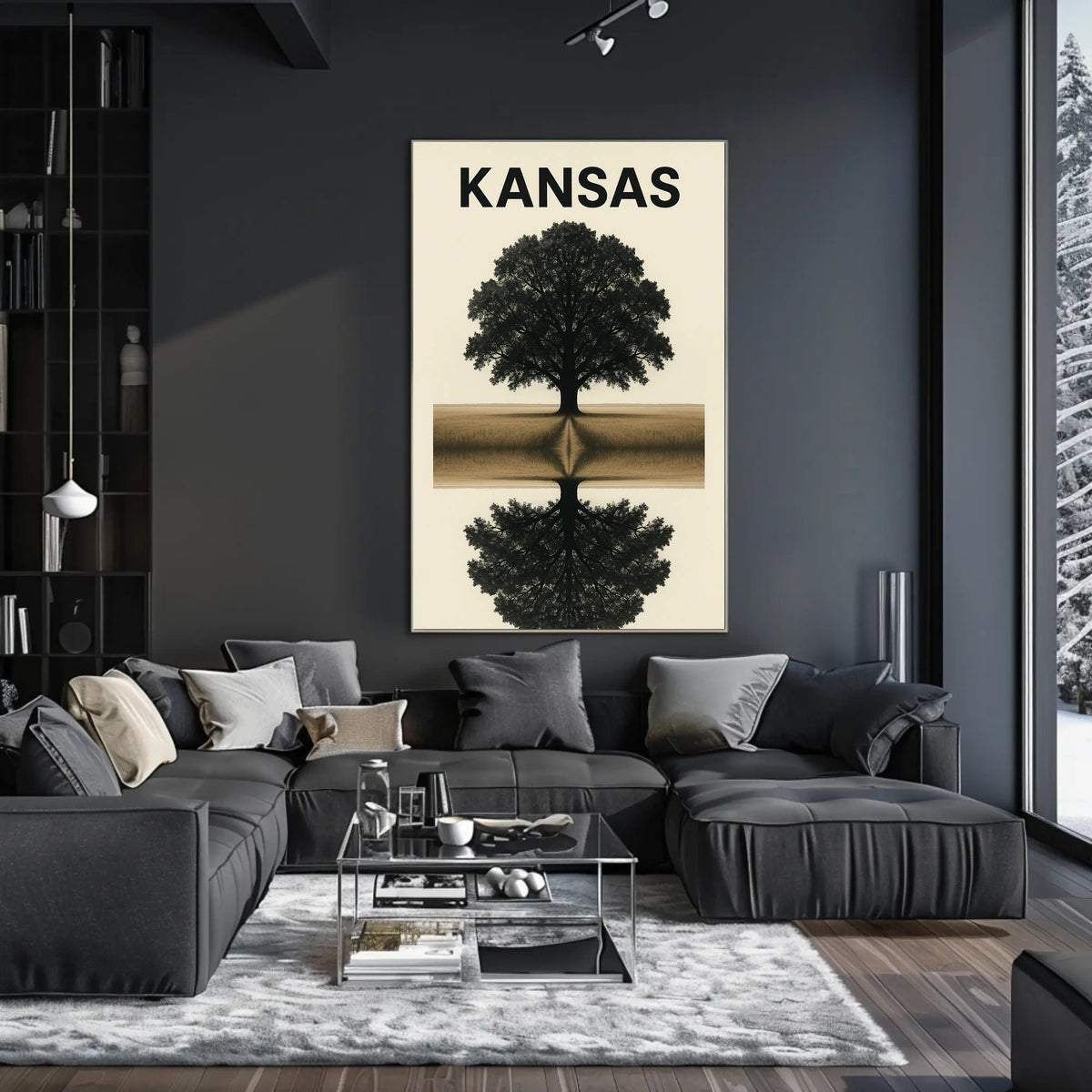 Kansas Reflection Poster