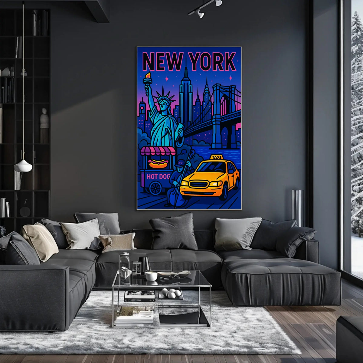 New York City Vibes Poster