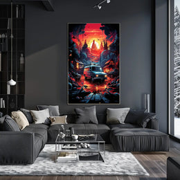 Sunset Adventure Poster