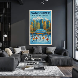 Vancouver Winter Wonderland Poster
