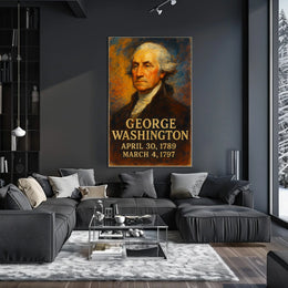 George Washington First President Poster