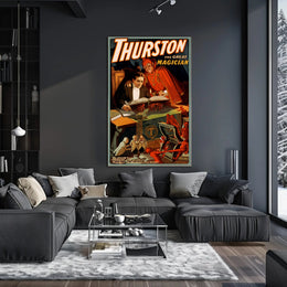 Thurston Vintage Magic Show Art Print - Cultural Poster